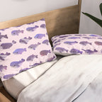 Whale Day - bright Pillow Sham Gallery Image 2
