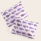 Whale Day - bright Pillow Sham Gallery Image 3