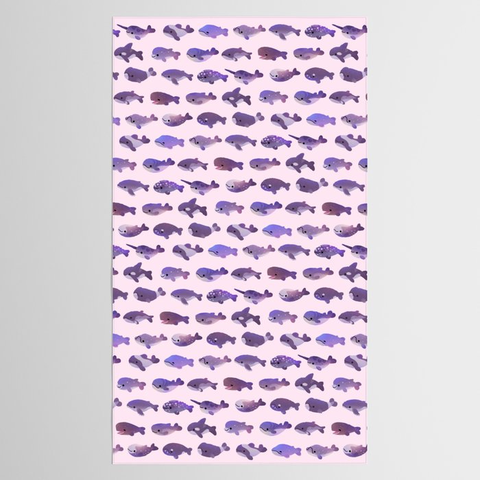 Whale Day - bright Tablecloth Gallery Image 2