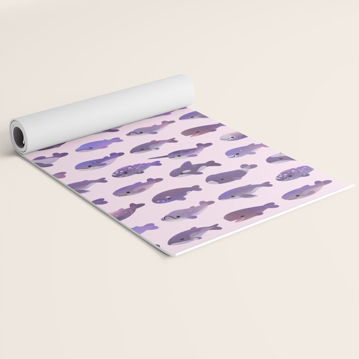 Whale Day - bright Yoga Mat Gallery Image 2