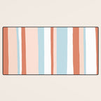 mesa, desert pastel stripes Desk Mat Gallery Image 3