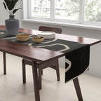 Abstract line art 177 Table Runner Gallery Image 2