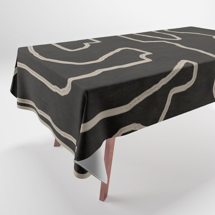 Abstract line art 177 Tablecloth Gallery Image 1