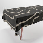 Abstract line art 177 Tablecloth Gallery Image 1
