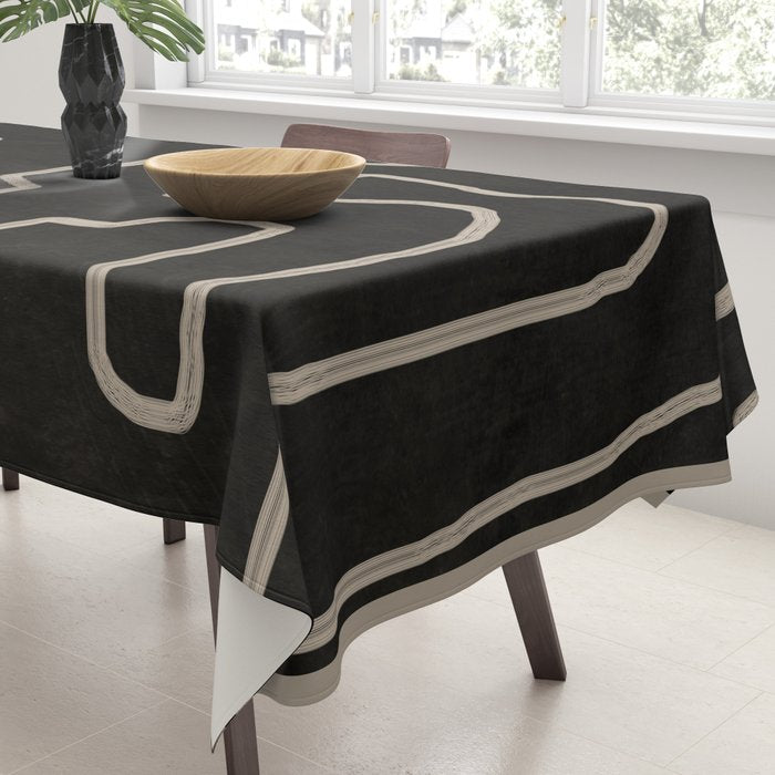 Abstract line art 177 Tablecloth Gallery Image 3