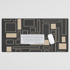 Lines in Motion 2 Desk Mat Gallery Image 1