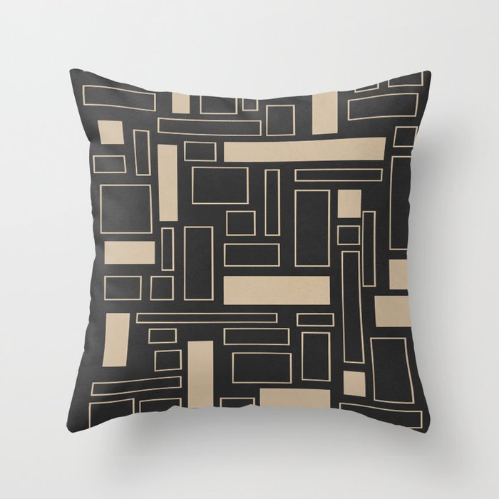 Lines in Motion 2 Throw Pillow Gallery Image 6