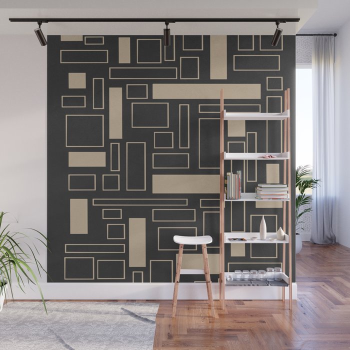 Lines in Motion 2 Wall Mural Gallery Image 1