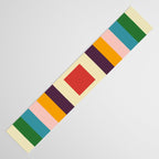 Retro Colored Square Space Table Runner Gallery Image 3