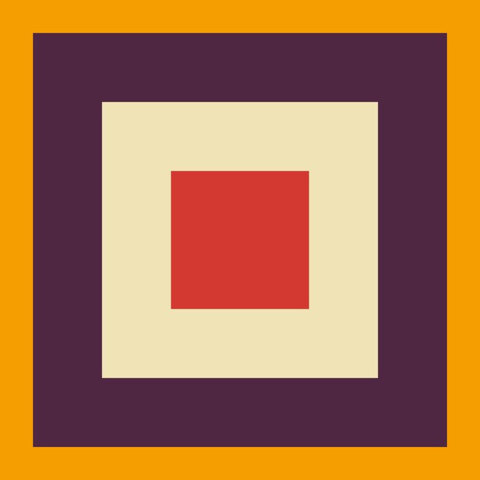 Retro Colored Square Space Coffee Mug Gallery Image 2