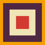 Retro Colored Square Space Coffee Mug Gallery Image 2