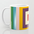 Retro Colored Square Space Coffee Mug Gallery Image 3