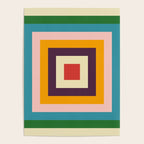 Retro Colored Square Space Poster Gallery Image 4