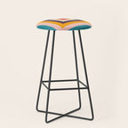 Retro Colored Square Space Stool Gallery Image 1