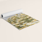 Garden of Daisy Flowers | Nature Photography in Portugal Art Print | Floral Summer Photo Yoga Mat Gallery Image 2