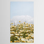 Garden of Daisy Flowers | Nature Photography in Portugal Art Print | Floral Summer Photo Tablecloth Gallery Image 2