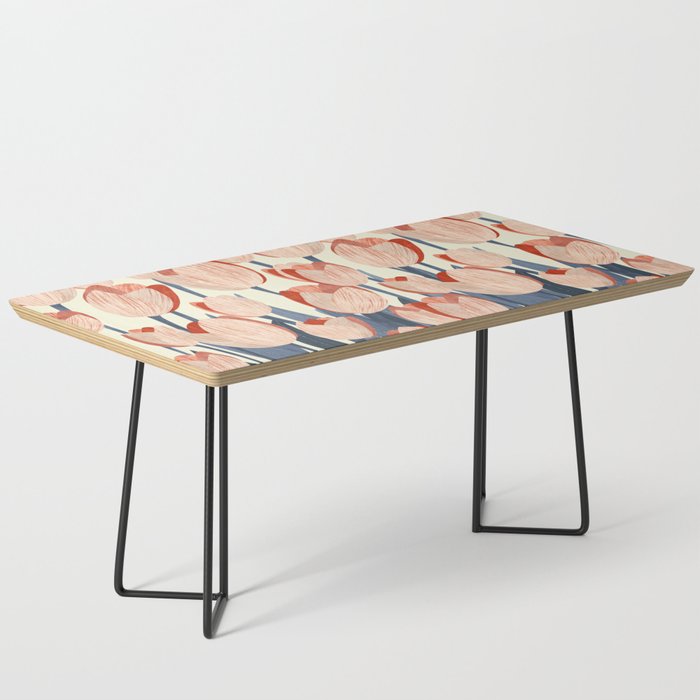 Flowers Tulips pattern Coffee Table Gallery Image 1