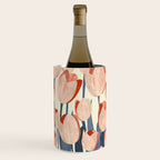 Flowers Tulips pattern Wine Chiller Gallery Image 2
