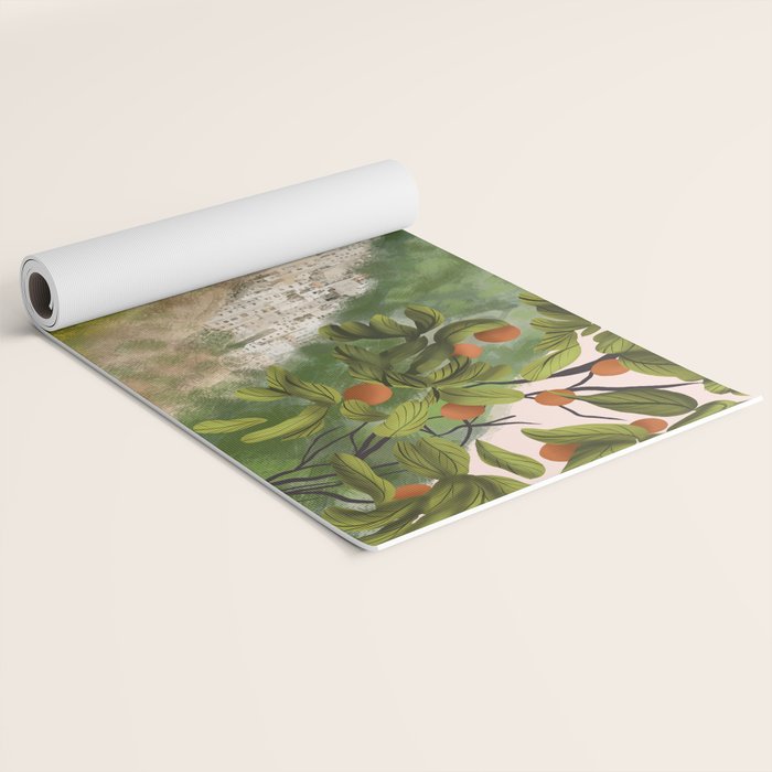 Tasting the Amalfi Breeze Yoga Mat Gallery Image 2