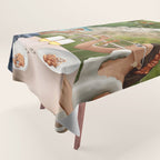 Tasting the Amalfi Breeze Tablecloth Gallery Image 1