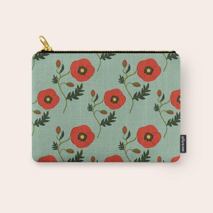 Red Poppy Carry All Pouch Gallery Image 1