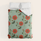 Red Poppy Duvet Cover Gallery Image 6