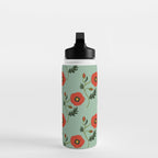 Red Poppy Water Bottle Gallery Image 3