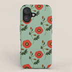 Red Poppy iPhone Case Gallery Image 1