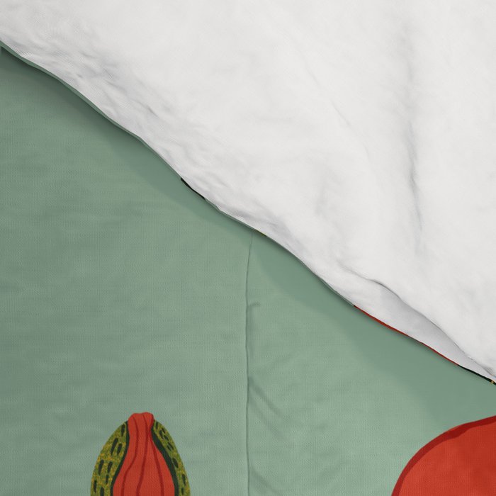 Red Poppy Comforter Gallery Image 4
