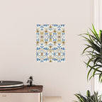 Whimsical Botanical Tile Poster Gallery Image 2