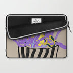 Modern Vase of Flowers Laptop Sleeve Gallery Image 2