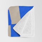 Modern Vase of Flowers Throw Blanket Gallery Image 3