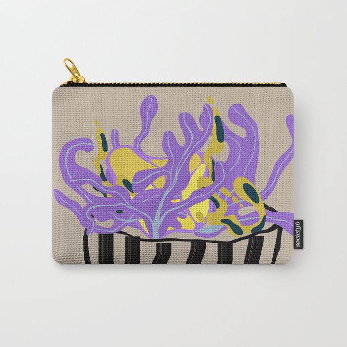 Modern Vase of Flowers Carry All Pouch Gallery Image 1