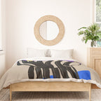 Modern Vase of Flowers Duvet Cover Gallery Image 3