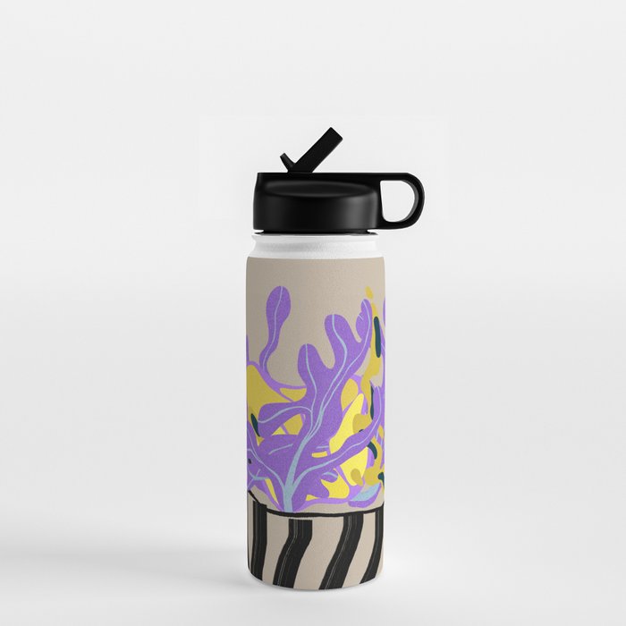 Modern Vase of Flowers Water Bottle Gallery Image 1