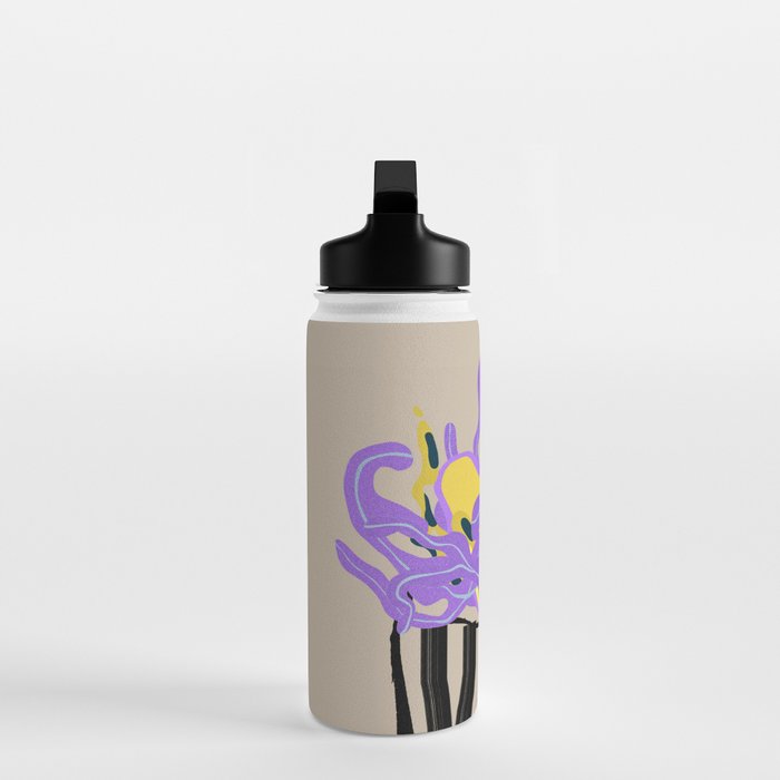 Modern Vase of Flowers Water Bottle Gallery Image 3
