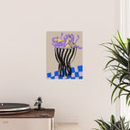 Modern Vase of Flowers Poster Gallery Image 2