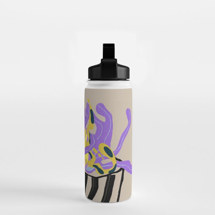 Modern Vase of Flowers Water Bottle Gallery Image 2