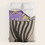 Modern Vase of Flowers Duvet Cover Gallery Image 6