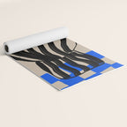 Modern Vase of Flowers Yoga Mat Gallery Image 2