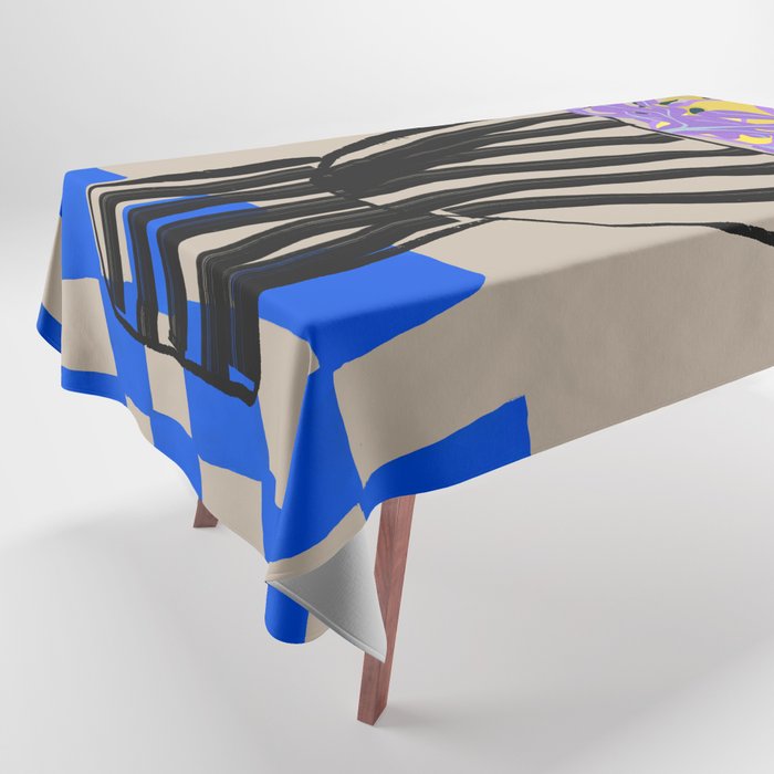 Modern Vase of Flowers Tablecloth Gallery Image 1