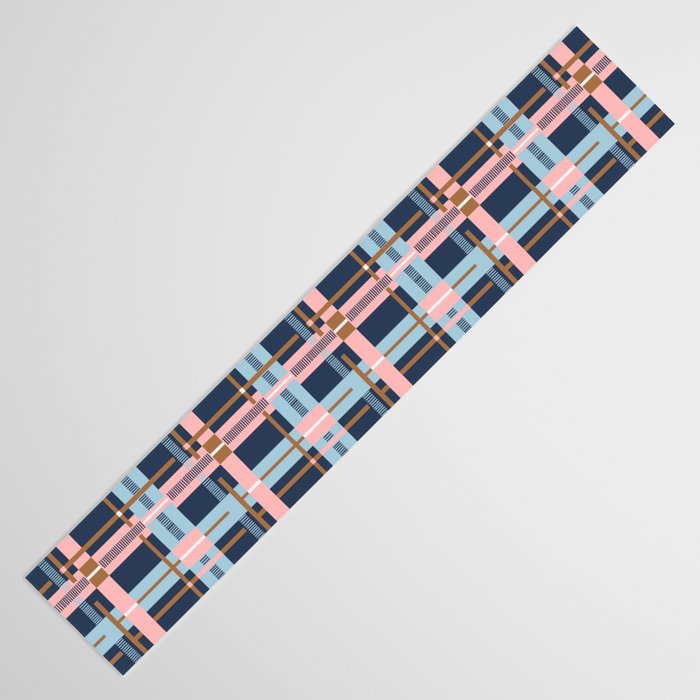 Dark Bold Linear Harmony Table Runner Gallery Image 3