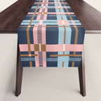 Dark Bold Linear Harmony Table Runner Gallery Image 1