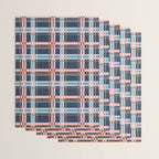 Dark Bold Linear Harmony Wrapping Paper Gallery Image 3