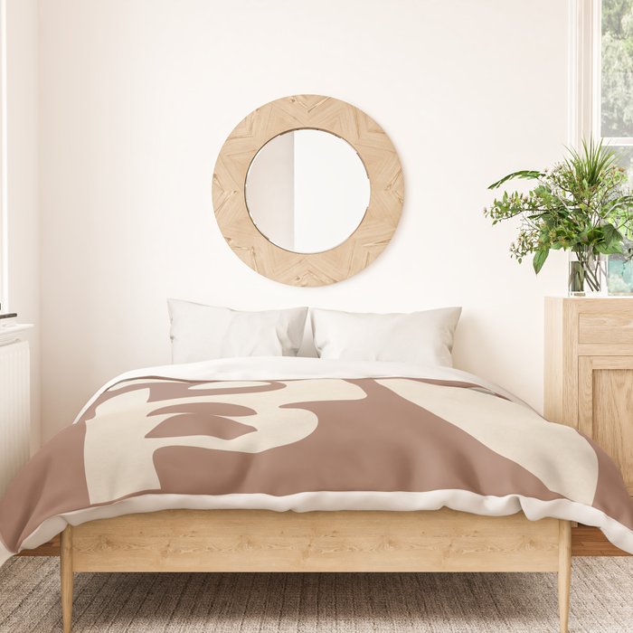 Mocha Movement 3 Duvet Cover Gallery Image 3