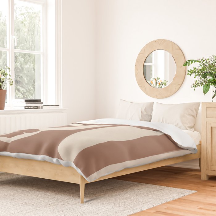 Mocha Movement 3 Duvet Cover Gallery Image 2