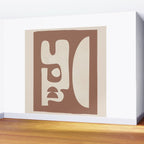 Mocha Movement 3 Wall Mural Gallery Image 2