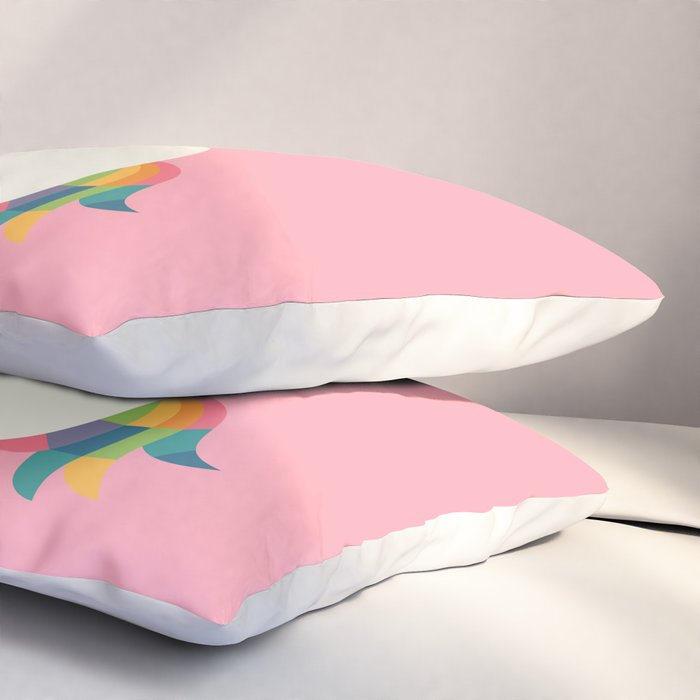 Unicorn Happiness Pillow Sham Gallery Image 3