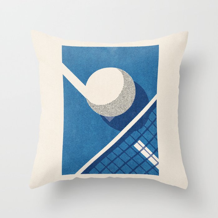 BALLS - Table Tennis - II b Throw Pillow Gallery Image 6