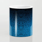 Reboot III BLUE Computer Circuit Board Pattern Coffee Mug Gallery Image 4